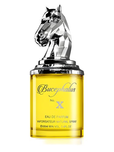 Armaf Bucephalus X eau de parfum bottle, a powdery fragrance