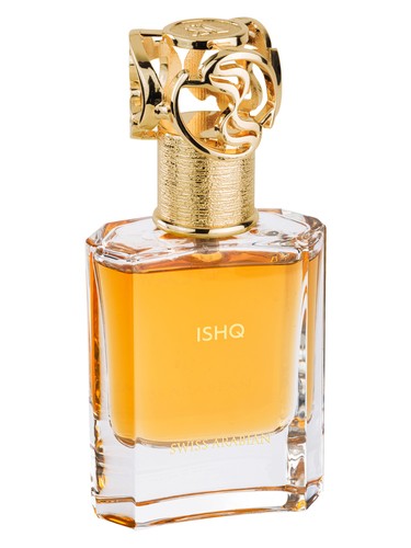 Swiss Arabian Ishq eau de parfum bottle, a spicy fragrance