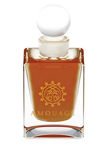 Amouage Attar Bashair perfume bottle, a warm & amber fragrance
