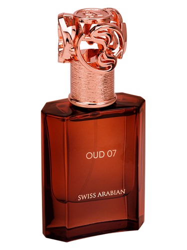 Swiss Arabian Oud 07 eau de parfum bottle, a gourmand fragrance