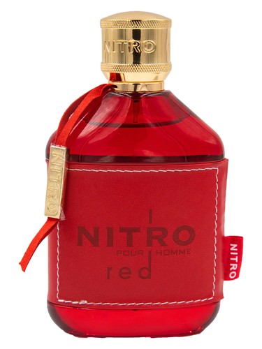 Dumont Nitro Red eau de parfum bottle, a fresh fragrance