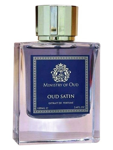 Paris Corner Oud Satin eau de parfum bottle, a woody fragrance