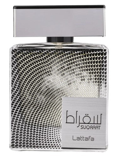 Lattafa Suqraat eau de parfum bottle, a fresh fragrance