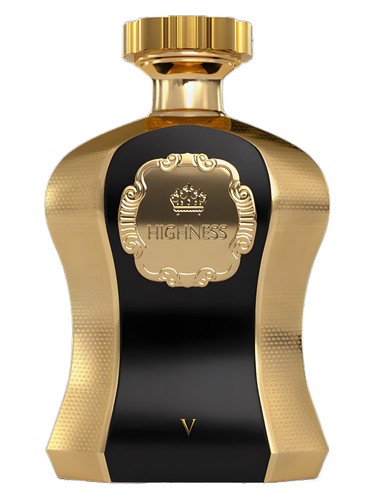 Afnan Highness V eau de parfum bottle, a white floral fragrance