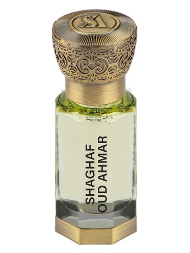 Swiss Arabian SHAGHAF OUD AHMAR CPO perfume oil bottle, a woody fragrance