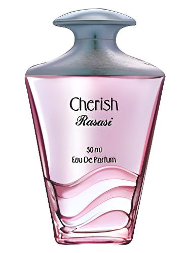 Rasasi Cherish perfume bottle, a floral fragrance