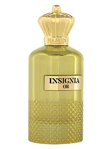 Hamidi Insignia Or parfum bottle, a woody fragrance