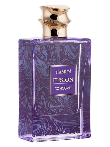 Hamidi Concord eau de parfum bottle, a white floral fragrance