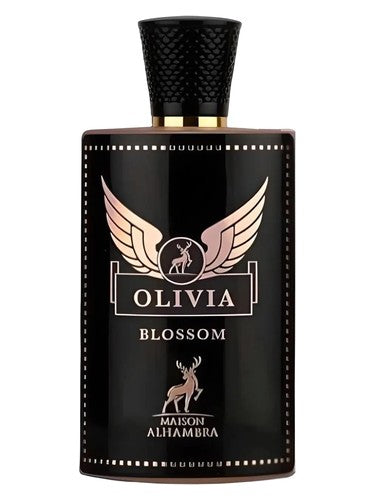 Maison Alhambra Olivia Blossom eau de parfum bottle, a fruity fragrance
