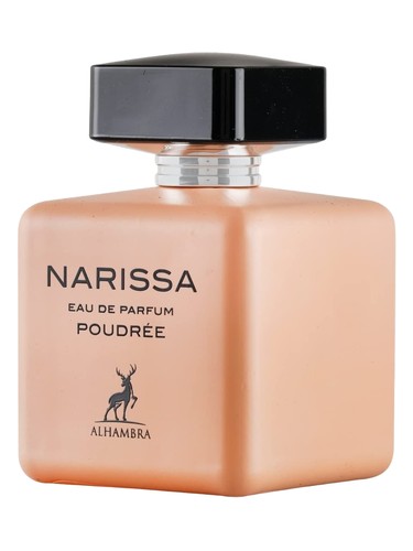 Maison Alhambra Narissa Poudrée eau de parfum bottle, a woody fragrance