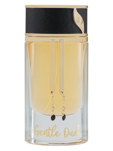 Maison Asrar Gentle Oud perfume bottle, a woody fragrance