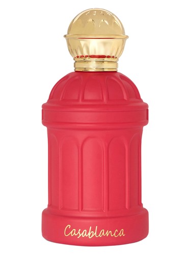 Maison Asrar Casablanca perfume bottle, a citrus fragrance
