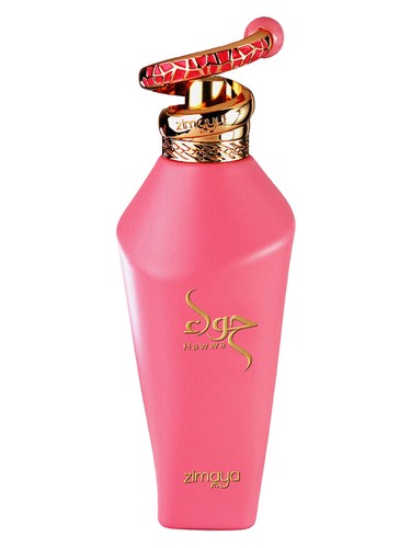 Zimaya Hawwa Pink eau de parfum bottle, a floral fragrance