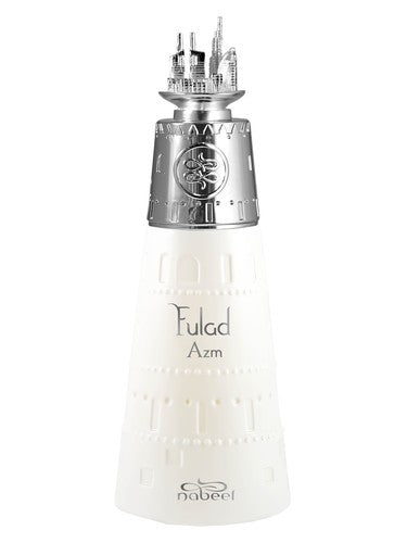 Nabeel Fulad Azm eau de parfum bottle, a spicy fragrance