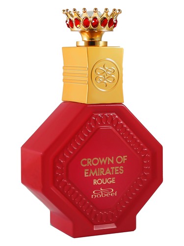 Nabeel Crown Of Emirates Rouge eau de parfum bottle, a gourmand fragrance