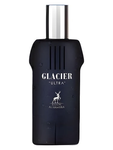 Maison Alhambra Glacier Ultra eau de parfum bottle, a fresh fragrance