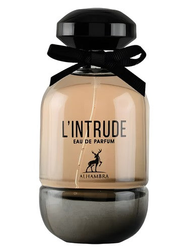 Maison Alhambra L'Intrude eau de parfum bottle, a gourmand fragrance
