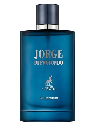 Maison Alhambra Jorge di Profondo eau de parfum bottle, a fresh fragrance