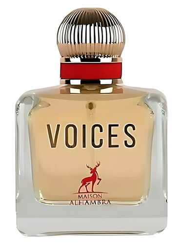 Maison Alhambra Voices eau de parfum bottle, a citrus fragrance