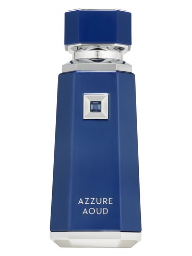 French Avenue Azzure Oud eau de parfum bottle, a leather fragrance