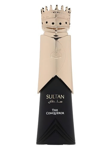 French Avenue Sultan The Conqueror eau de parfum bottle, a warm & amber fragrance