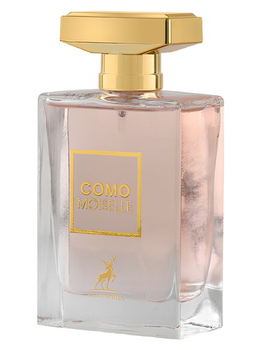 Maison Alhambra Como Moiselle eau de parfum bottle, a powdery fragrance
