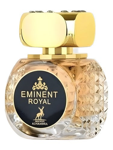 Maison Alhambra Eminent Royal eau de parfum bottle, a floral fragrance