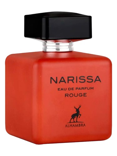 Maison Alhambra Narissa Rouge eau de parfum bottle, a powdery fragrance