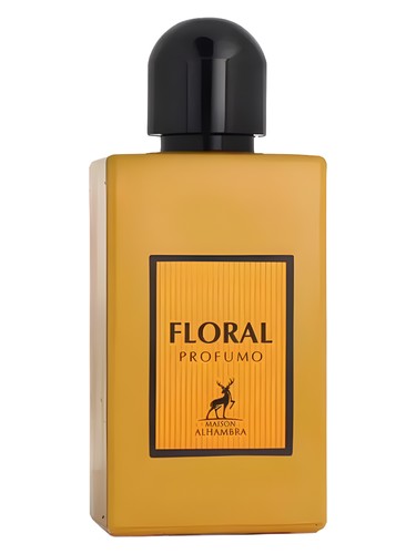 Maison Alhambra Floral Profumo eau de parfum bottle, a white floral fragrance