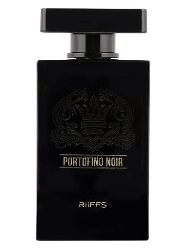 Riiffs Portofino Noir perfume bottle, a gourmand fragrance