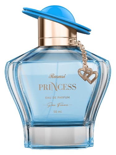Rasasi Princess perfume bottle, a fruity fragrance
