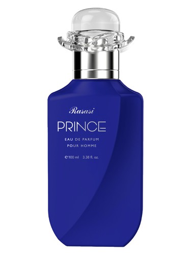 Rasasi Prince perfume bottle, a fruity fragrance