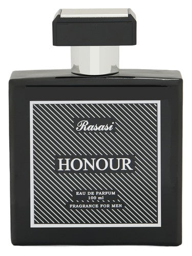 Rasasi Honour perfume bottle, a fresh fragrance