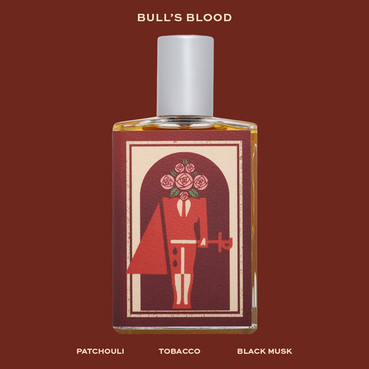 Imaginary Authors Bulls Blood perfume bottle